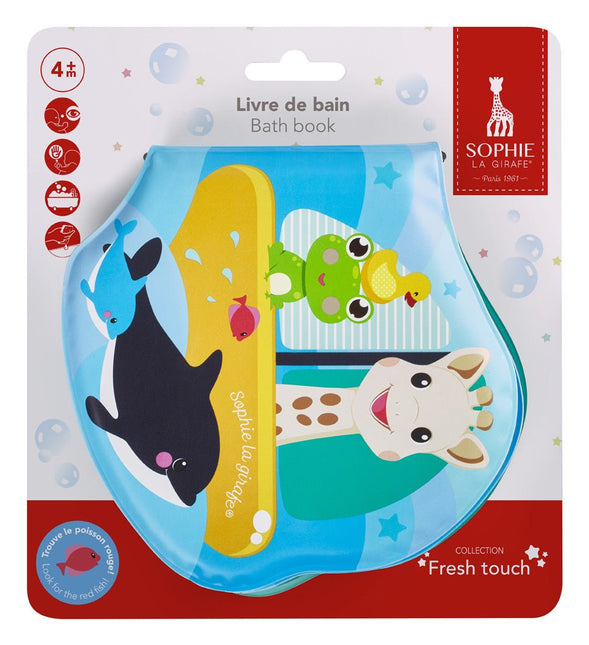 Sophie de Giraf Badspeelgoed Boekje Waterwereld koop je bij Babywinkel