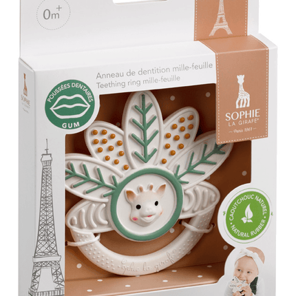 Sophie de Giraf Bijtring Blad koop je bij Babywinkel
