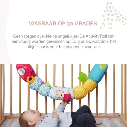 Sophie de Giraf Educatief Speelgoed Activity'Roll koop je bij Babywinkel