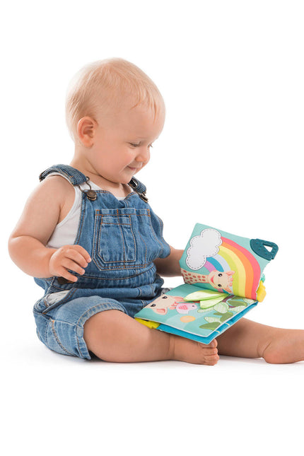 <tc>Sophie de Giraf</tc> Baby Discovery-broschyr i blisterförpackning