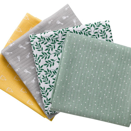 Sophie de Giraf Hydrofiele Doek 4St 70cm koop je bij Babywinkel
