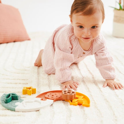 Sophie de Giraf Puzzel In Beige Geschenkdoos koop je bij Babywinkel