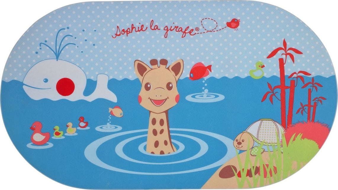 Sophie de Giraf Thermometer Badmat Met Temperatuurindicator koop je bij Babywinkel