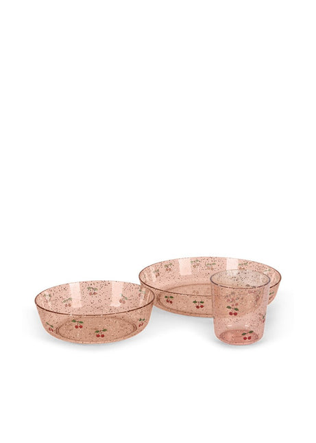 Sparkly Kinderservies Cherry 3 delig koop je bij Babywinkel