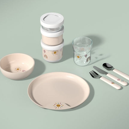 Mepal Opbergbakjes Mio Sunshine & Rainbow 3 - Delig koop je bij Babywinkel