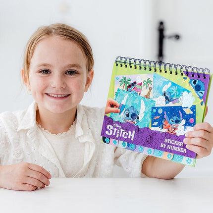 Stitch Knutsel Boek Nummer Stickeren koop je bij Babywinkel