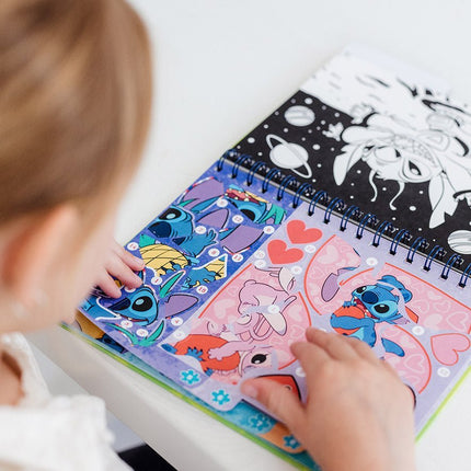 Stitch Knutsel Boek Nummer Stickeren koop je bij Babywinkel