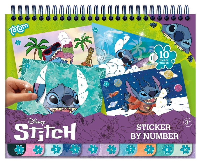 Stitch Knutsel Boek Nummer Stickeren koop je bij Babywinkel