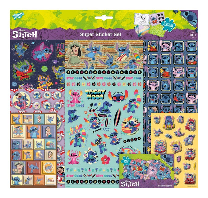 Stitch Stickers 7st koop je bij Babywinkel