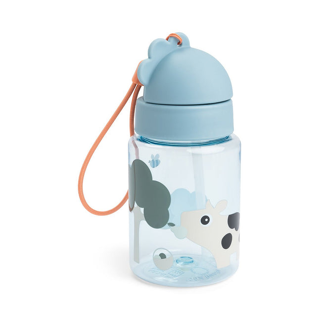 Done by Deer Drinkbeker Tiny Farm Blauw 280Ml koop je bij Babywinkel