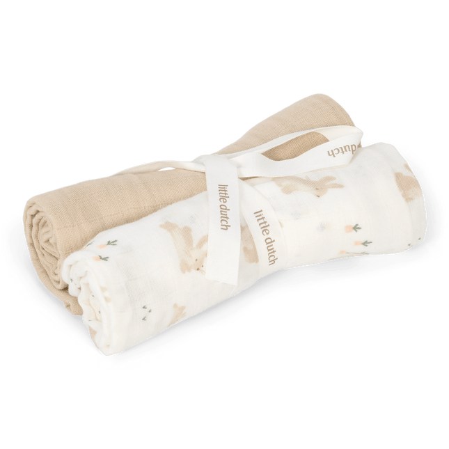 Little Dutch Hydrofiele Doek Baby Bunny 70Cm koop je bij Babywinkel