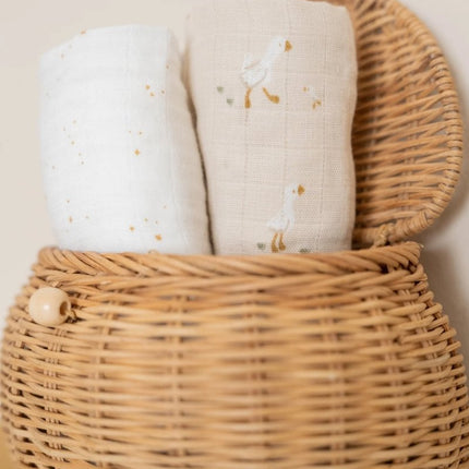 Little Dutch Hydrofiele Doek Little Goose 70Cm koop je bij Babywinkel
