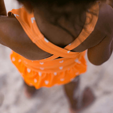 Swim Essentials Badpak Kind Hartjes Oranje koop je bij Babywinkel