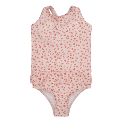 Swim Essentials Badpak Kind Panterprint Old Pink koop je bij Babywinkel