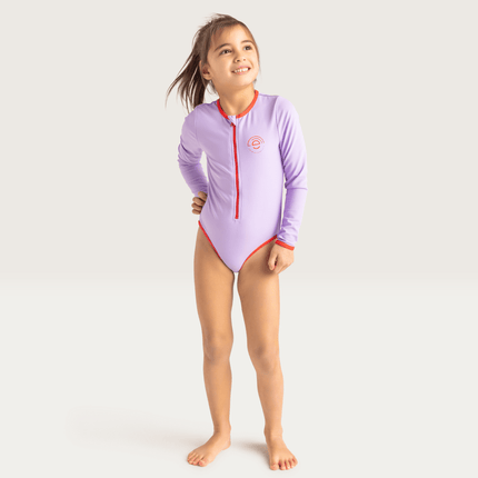 Swim Essentials Badpak Kind Purple Lange Mouwen koop je bij Babywinkel