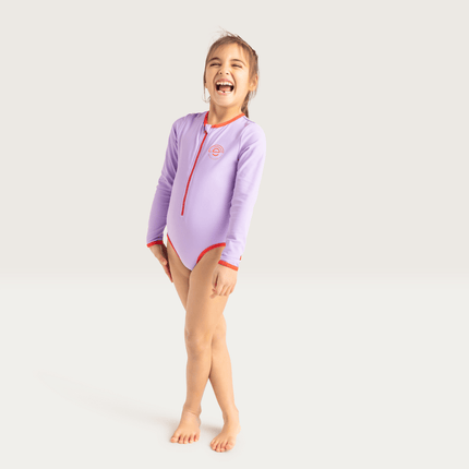 Swim Essentials Badpak Kind Purple Lange Mouwen koop je bij Babywinkel