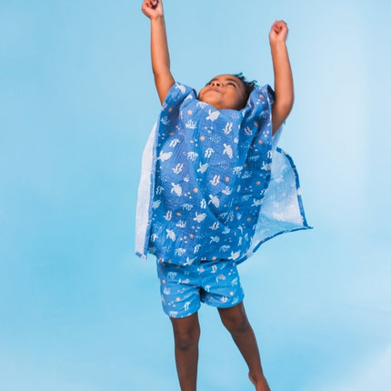 Swim Essentials Badponcho Coral Bliss koop je bij Babywinkel