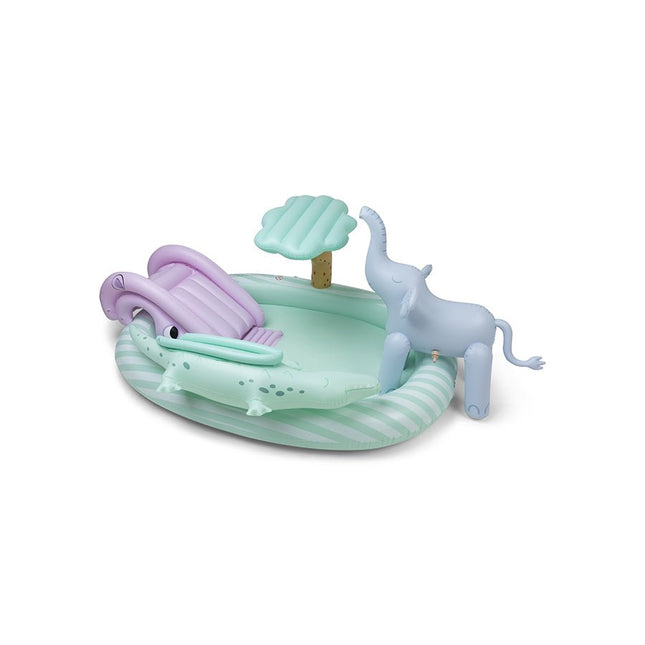 Swim Essentials Play Pool – Multicolored Wild Life koop je bij Babywinkel