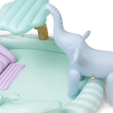Swim Essentials Play Pool – Multicolored Wild Life koop je bij Babywinkel