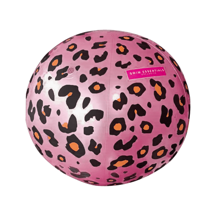 Swim Essentials Strandbal Met Sproeiers Panterprint 57Cm koop je bij Babywinkel