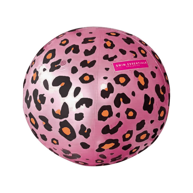 Swim Essentials Strandbal Met Sproeiers Panterprint 57Cm koop je bij Babywinkel