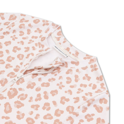 Swim Essentials Uv Zwempak Beige Leopard Rashguard Ruffle koop je bij Babywinkel