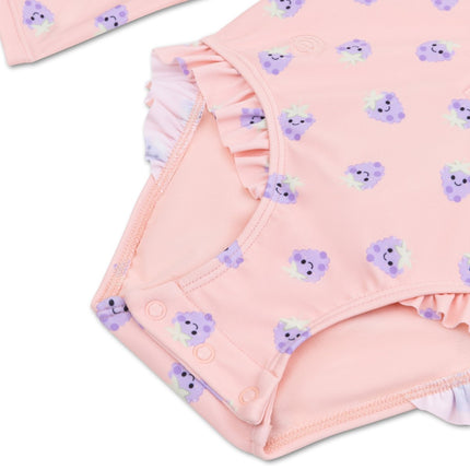Swim Essentials Uv Zwempak Blackberry Rashguard Ruffle koop je bij Babywinkel