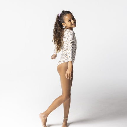 Swim Essentials Uv Zwempak Panterprint Off White Kahki koop je bij Babywinkel