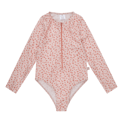 Swim Essentials Uv Zwempak Panterprint Old Pink koop je bij Babywinkel
