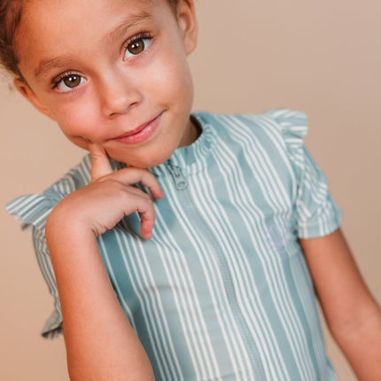 Swim Essentials Uv Zwempak Resort Stripe Rashguard Ruffle koop je bij Babywinkel