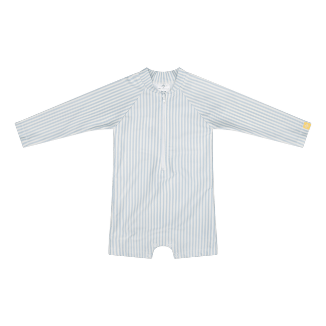 Swim Essentials Uv Zwempak Strepen Blauw/Wit koop je bij Babywinkel