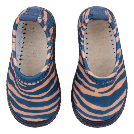 Swim Essentials Waterschoentjes Zebra Lycra Blauw koop je bij Babywinkel
