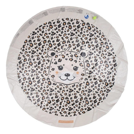 Swim Essentials Waterspeelmat Met Sproeiers Luipaard Print Beige 1,5M koop je bij Babywinkel