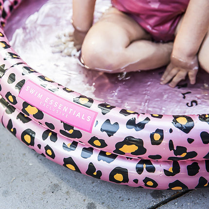 Swim Essentials Zwembad Baby Panterprint Rose Goud 60Cm koop je bij Babywinkel