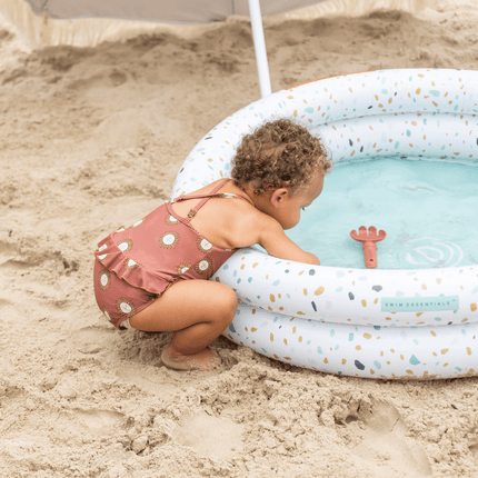 Swim Essentials Zwembad Kind Blauw Wit 1M koop je bij Babywinkel