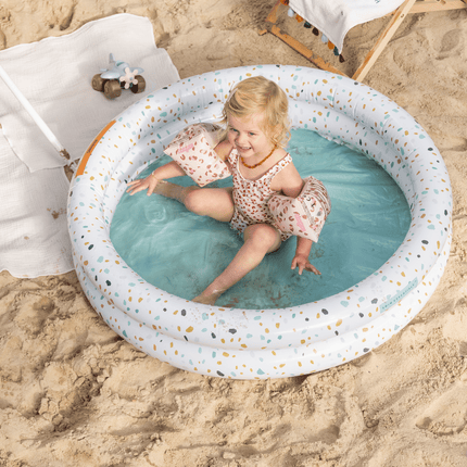 Swim Essentials Zwembad Kind Blauw Wit 1M koop je bij Babywinkel