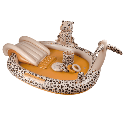 Swim Essentials Zwembad Kind Glijbaan Panterprint 2,10M koop je bij Babywinkel