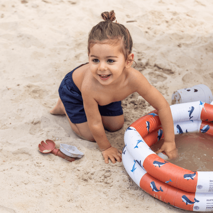 Swim Essentials Zwembad Kind Walvis Rood Wit 60Cm koop je bij Babywinkel