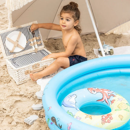 Swim Essentials Zwembad Set Met Strandbal En Zwemband 3 Delig koop je bij Babywinkel