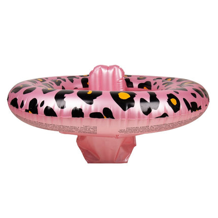 Swim Essentials Zwemband Baby Panterprint Rose Goud 69Cm koop je bij Babywinkel