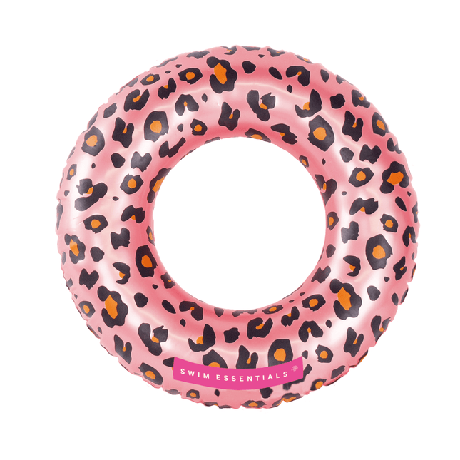 Swim Essentials Zwemband Kind Luipaard Print Roze 55Cm koop je bij Babywinkel