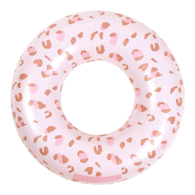 Swim Essentials Zwemband Kind Old Pink Luipaard Print 55Cm koop je bij Babywinkel