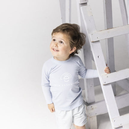 Swim Essentials Zwembroek Kind Strepen Lichtblauw koop je bij Babywinkel