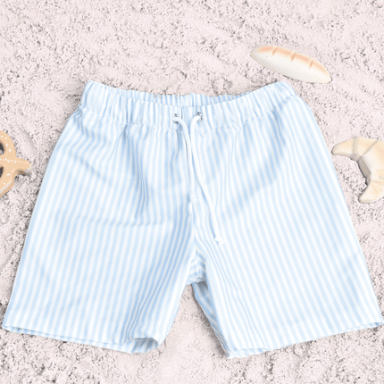 Swim Essentials Zwembroek Kind Strepen Lichtblauw koop je bij Babywinkel