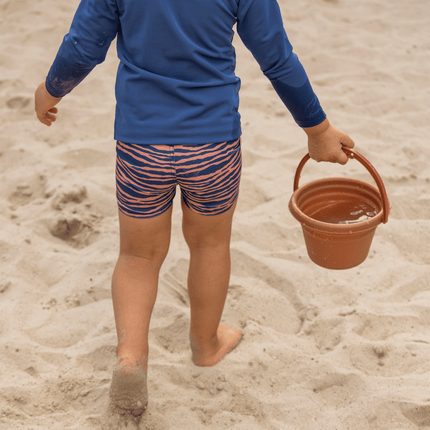 Swim Essentials Zwembroek Kind Zebra Blauw/Oranje koop je bij Babywinkel