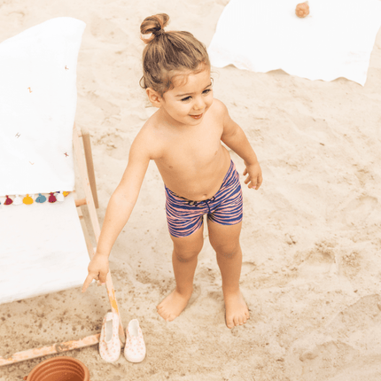 Swim Essentials Zwembroek Kind Zebra Blauw/Oranje koop je bij Babywinkel