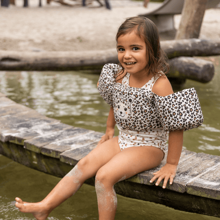 Swim Essentials Zwemvest Jumper Kind Luipaard 2 - 6 Jaar koop je bij Babywinkel