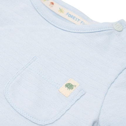 T-shirt korte mouw blauw Baby Blue koop je bij Babywinkel