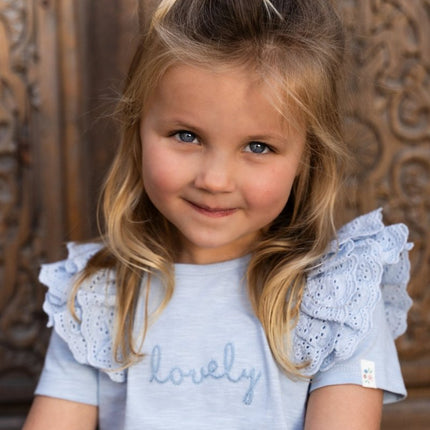 T-shirt korte mouw Sky Blue koop je bij Babywinkel