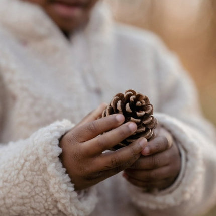 Little Dutch Baby Vestje Teddy Sand Bloemen koop je bij Babywinkel